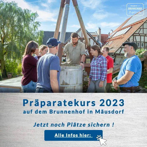 Präparate-Kurs 2023 – Jetzt anmelden